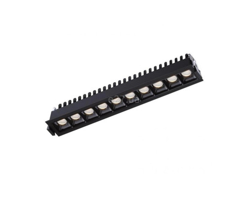 Точковий світильник Kloodi KD-POINT 10X2 20W 3K BK, 2 Вт, 1800 лм, 3000K