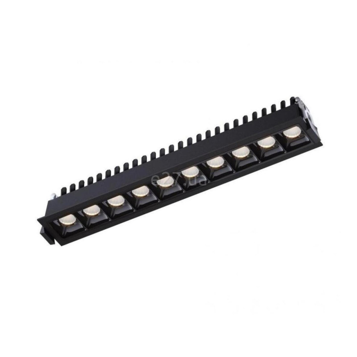 Точковий світильник Kloodi KD-POINT 10X2 20W 3K BK, 2 Вт, 1800 лм, 3000K · Kloodi · kloodi-kd-point-10x2-20w-3k-bk