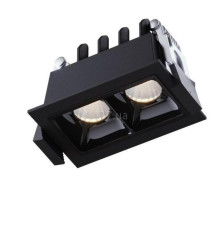 Точковий світильник Kloodi KD-POINT 2X2 4W 3K BK, 2 Вт, 360 лм, 3000K