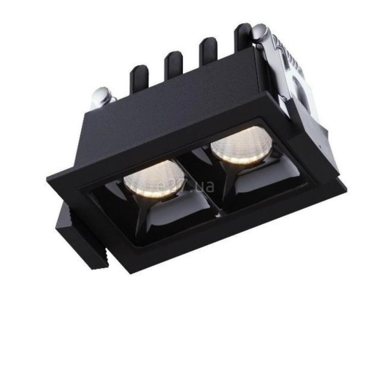 Точковий світильник Kloodi KD-POINT 2X2 4W 3K BK, 2 Вт, 360 лм, 3000K · Kloodi · kloodi-kd-point-2x2-4w-3k-bk