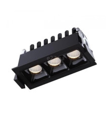 Точковий світильник Kloodi KD-POINT 3X2 6W 3K BK, 2 Вт, 540 лм, 3000K