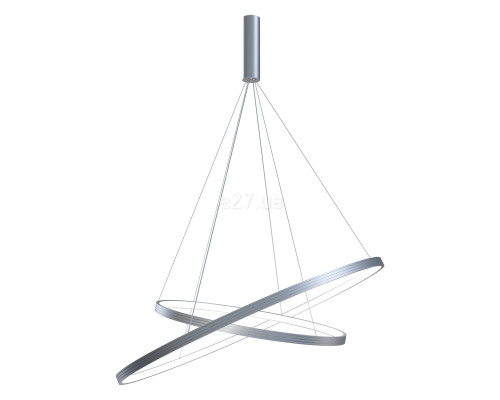 Люстра Kloodi KD-RG DUO 1000/1200 4K ALU Ring Giza Duo, 132 Вт, 6600 лм, 4000K