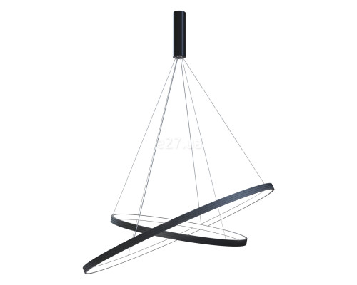 Люстра Kloodi KD-RG DUO 700/900 4K BK Ring Giza Duo, 96 Вт, 4800 лм, 4000K
