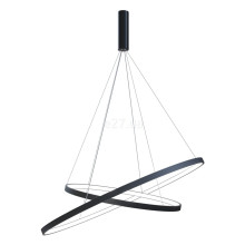 Люстра Kloodi KD-RG DUO 800/1000 108W 4K BK Ring Giza Duo, 108 Вт, 5400 лм, 4000K · Kloodi · kloodi-kd-rg-duo-800-1000-108w-4k-bk