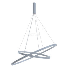 Люстра Kloodi KD-RG DUO 900/1100 3K WH Ring Giza Duo, 120 Вт, 5550 лм, 3000K · Kloodi · kloodi-kd-rg-duo-900-1100-3k-wh