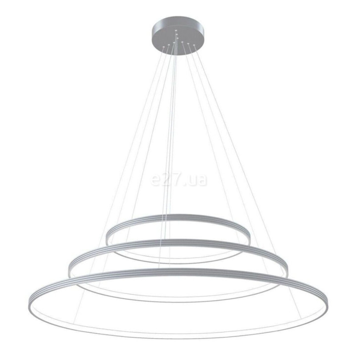 Підвісний світильник Kloodi KD-RG MULTI 900/1100/1300 199W 3K ALU Ring Giza Multi, 199 Вт, 9150 лм, 3000K · Kloodi · kloodi-kd-rg-multi-900-1100-1300-199w-3k-alu