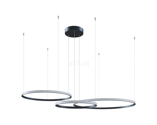 Люстра Kloodi KD-RG MULTI UP 400/600/800 4K BK Ring Giza Multi Up, 108 Вт, 5400 лм, 4000K