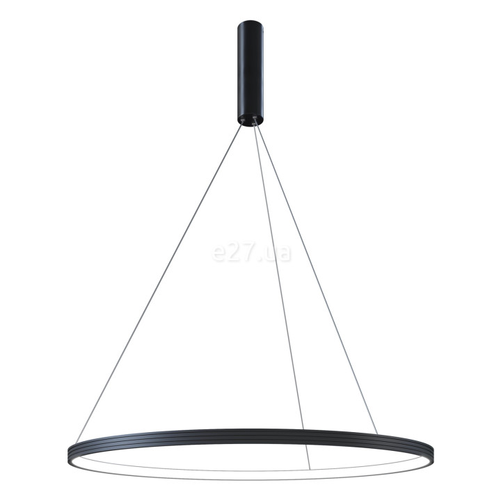 Підвісний світильник Kloodi KD-RG ONE 800 4K BK Ring Giza One, 48 Вт, 2400 лм, 4000K · Kloodi · kloodi-kd-rg-one-800-4k-bk