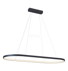 Підвісний світильник Kloodi KD-RG Oval 1200x400 55W 3K BK, 55 Вт, 5000 лм, 3000K