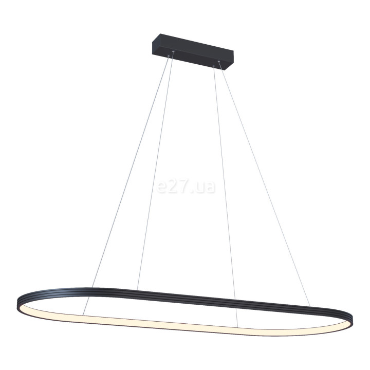 Підвісний світильник Kloodi KD-RG Oval 2000x600 90W 4K BK, 90 Вт, 8000 лм, 4000K · Kloodi · kloodi-kd-rg-oval-2000x600-90w-4k-bk