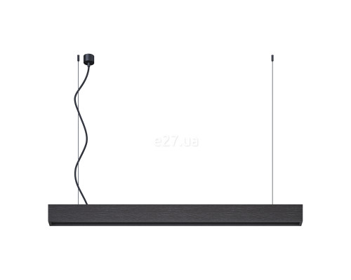 Підвісний світильник Kloodi KD-WOODLINE6580 1200 3K BK Wood Line, 26 Вт, 3000 лм, 3000K