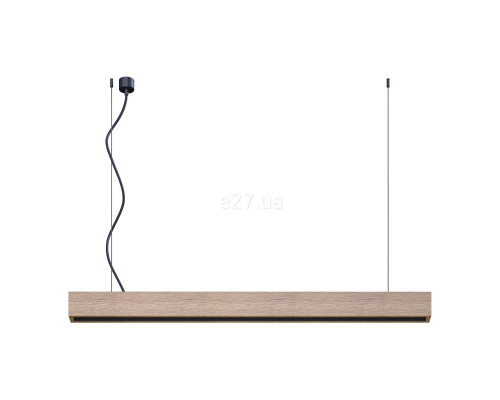 Підвісний світильник Kloodi KD-WOODLINE6580 1200 4K OAK Wood Line, 26 Вт, 3000 лм, 4000К