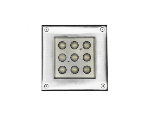 Грунтовий світильник Kloodi KDGL-SC160X160 9W 3K 30D, 9 Вт, 400 лм, 3000K
