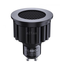 Лампа світлодіодна Kloodi KDGU10-HC 5WCOB 3K 36D BK DIM , 5W 3000K GU10 Dimmable, 36°