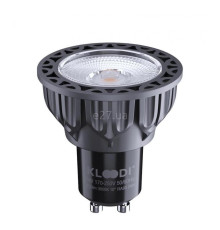 Лампа світлодіодна Kloodi KDGU10-QL 5WCOB 3K 10D BK DIM , MR16 5W 3000K GU10 Dimmable, 10°
