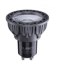 Лампа світлодіодна Kloodi KDGU10-QL 5WCOB 4K 60D BK DIM , MR16 5W 4000K GU10 Dimmable, 60° · Kloodi · kloodi-kdgu10-ql-5wcob-4k-60d-bk-dim