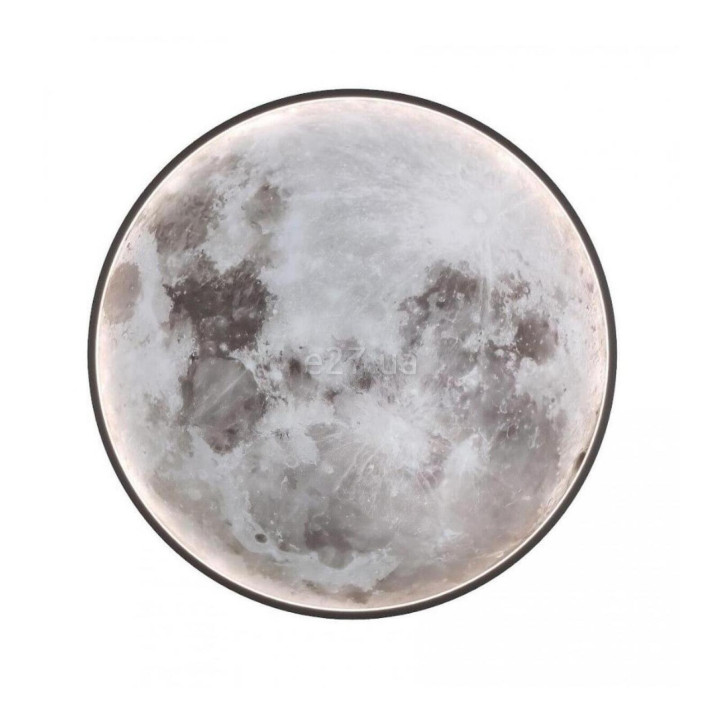 Бра Kloodi WA-MOON 600 CCT BK, 12 Вт, 250 лм, 3000K-6000K · Kloodi · kloodi-wa-moon-600-cct-bk
