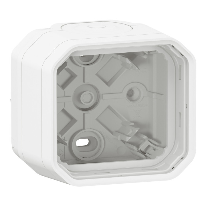 Коробка для зовнішнього монтажу Legrand 069689L PLEXO Коробка накладна 1-постова, колір Білий, білий, для накладного монтажу · Legrand · legrand-069689l