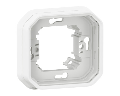 Рамка 1 пост Legrand 069692L Plexo, білий, пластик, для врізного монтажу
