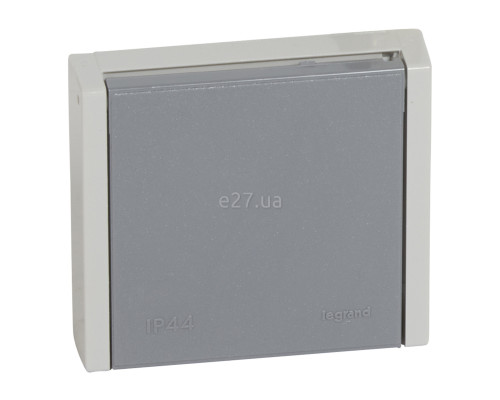Розетка 220В Legrand 55706 Plexo, сірий