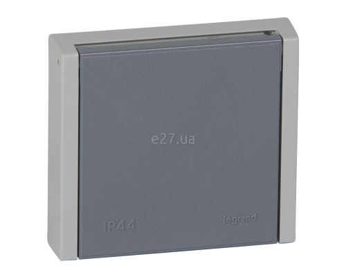Розетка 220В Legrand 55708 Plexo, сірий