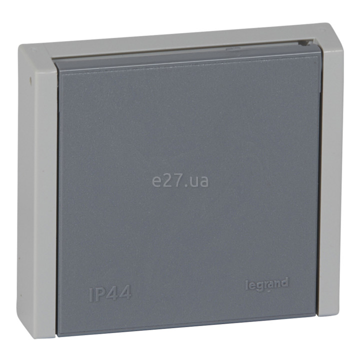 Розетка 220В Legrand 55708 Plexo, сірий · Legrand · legrand-55708