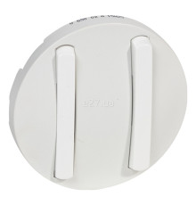 Лицьова панель Legrand 65002 Celiane, білий