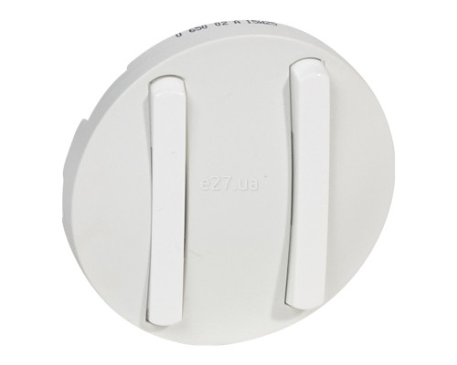 Лицьова панель Legrand 65002 Celiane, білий