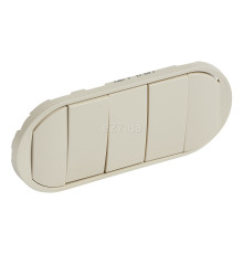 Лицьова панель Legrand 66203 Celiane, слонова кістка