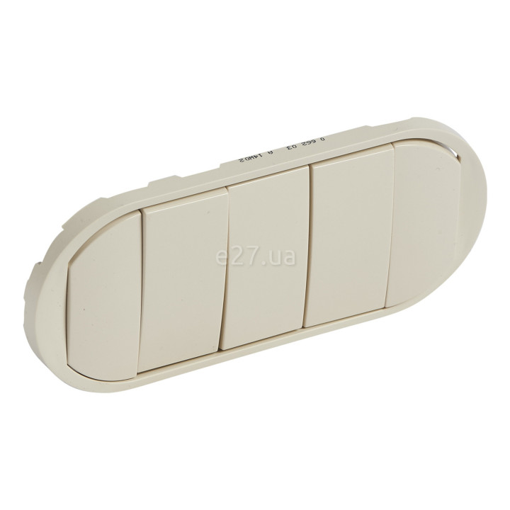 Лицьова панель Legrand 66203 Celiane, слонова кістка · Legrand · legrand-66203