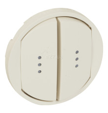Лицьова панель Legrand 66211 Celiane, слонова кістка