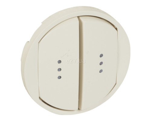 Лицьова панель Legrand 66211 Celiane, слонова кістка