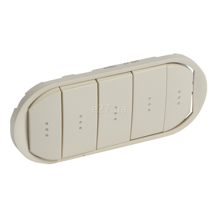Лицьова панель Legrand 66213 Celiane, слонова кістка · Legrand · legrand-66213