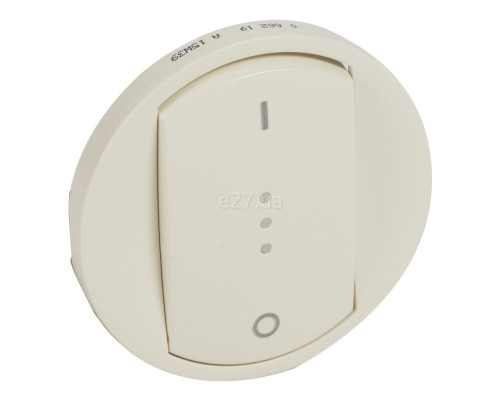 Лицьова панель Legrand 66219 Celiane, слонова кістка