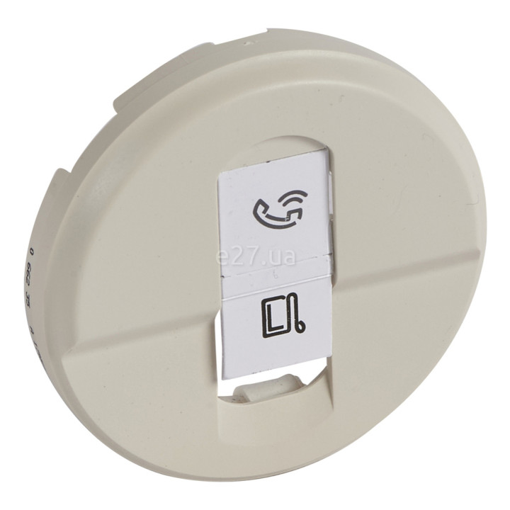 Лицьова панель Legrand 66235 Celiane, слонова кістка · Legrand · legrand-66235
