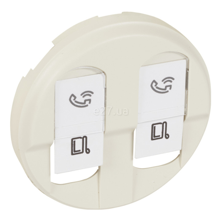 Лицьова панель Legrand 66236 Celiane, слонова кістка · Legrand · legrand-66236