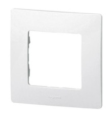 Рамка 1 пост Legrand 665001 Niloe Step, білий, пластик