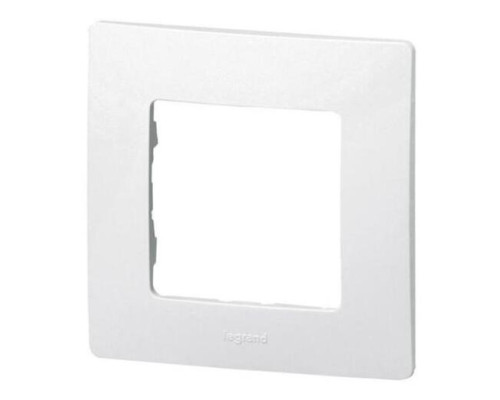 Рамка 1 пост Legrand 665001 Niloe Step, білий, пластик