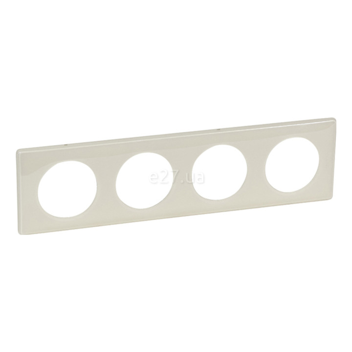 Рамка 4 поста Legrand 66624 Celiane, слонова кістка · Legrand · legrand-66624