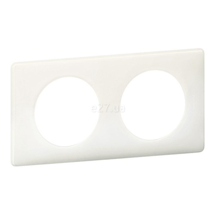 Рамка 2 поста Legrand 66632 Celiane, білий глянець · Legrand · legrand-66632