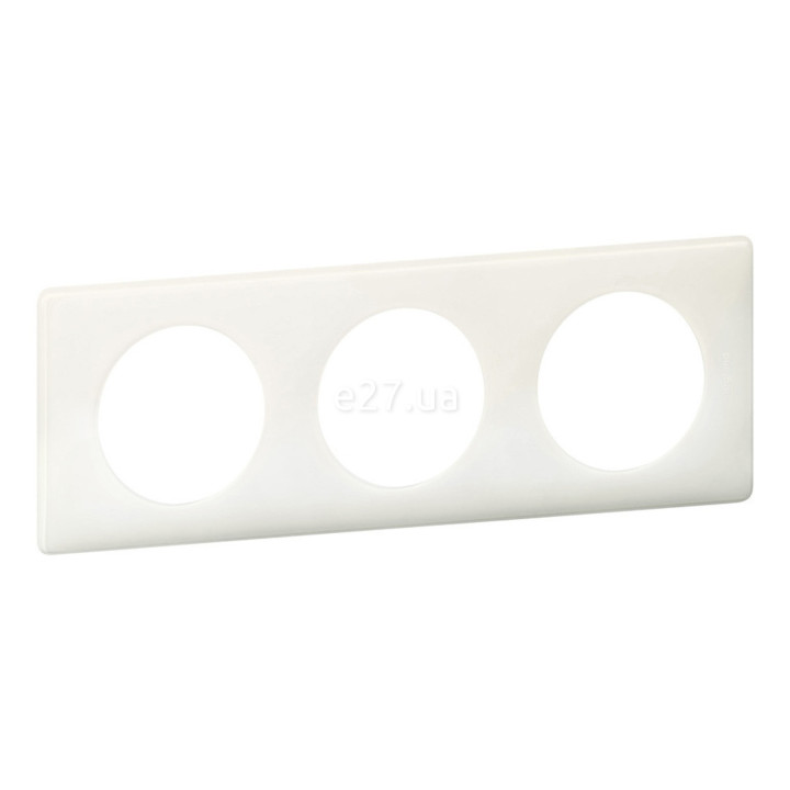Рамка 3 поста Legrand 66633 Celiane, білий глянець · Legrand · legrand-66633