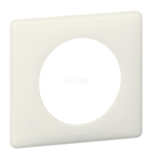 Рамка 1 пост Legrand 66701 Celiane, біла перкаль