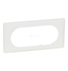 Рамка 1 пост Legrand 66705 Celiane, біла перкаль