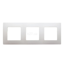Рамка 3 поста Legrand 672513 Etika, слонова кістка, пластик