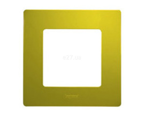 Рамка 1 пост Legrand 672541 Etika, зелена папороть, пластик