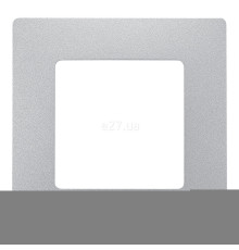 Рамка 1 пост Legrand 672551 Etika, алюміній, пластик