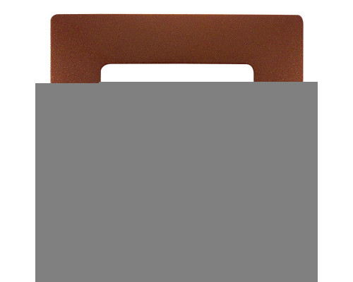 Рамка 1 пост Legrand 672571 Etika, какао, пластик