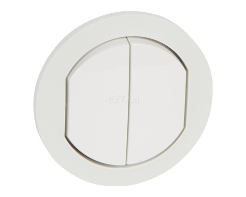 Лицьова панель Legrand 67802 Celiane, білий