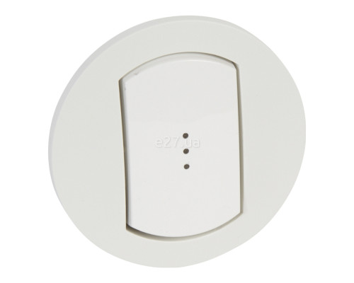 Лицьова панель Legrand 67803 Celiane, білий