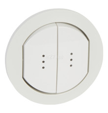 Лицьова панель Legrand 67804 Celiane, білий